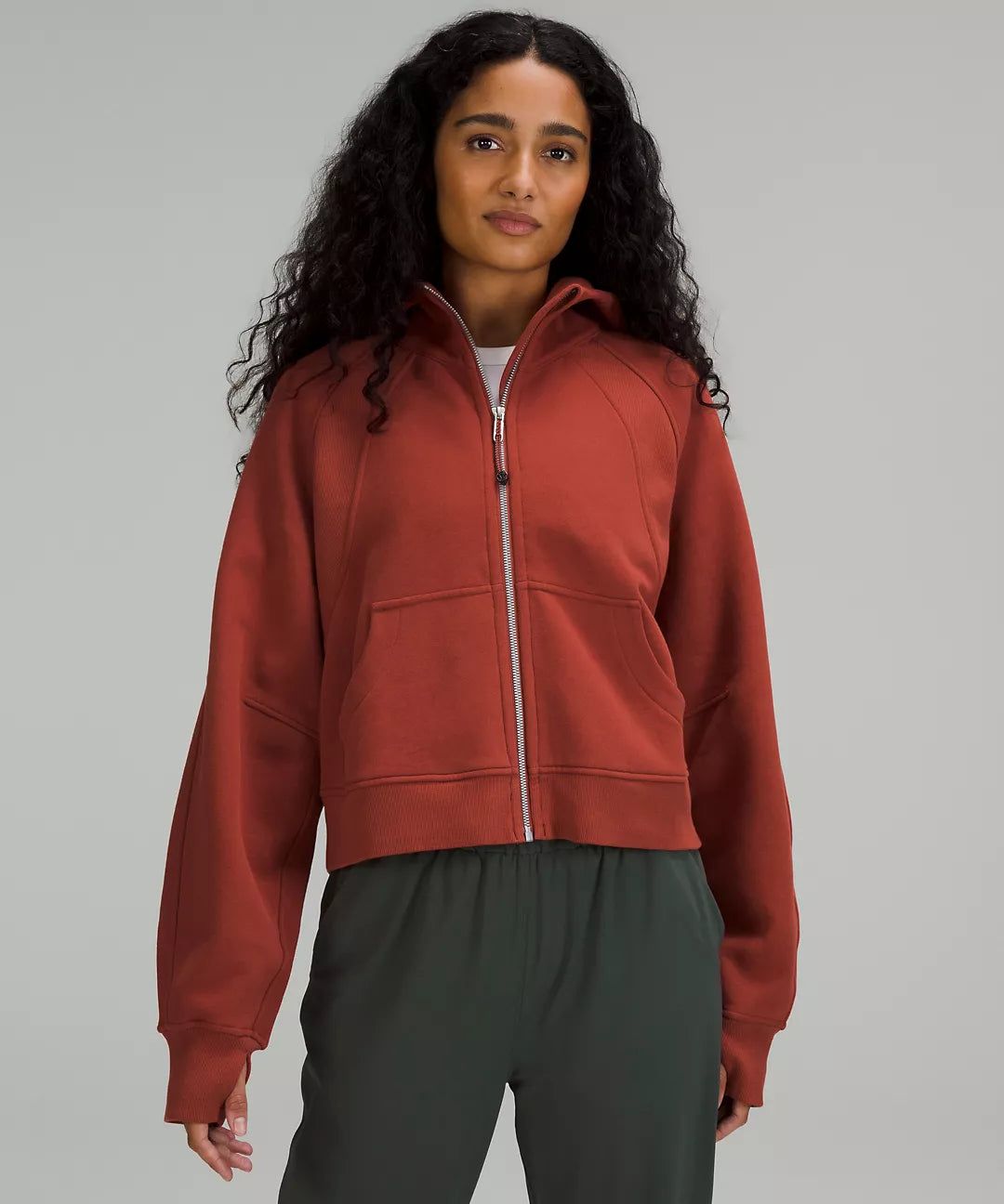 Scuba Oversized Full Zip Hoodie – Gin Couture